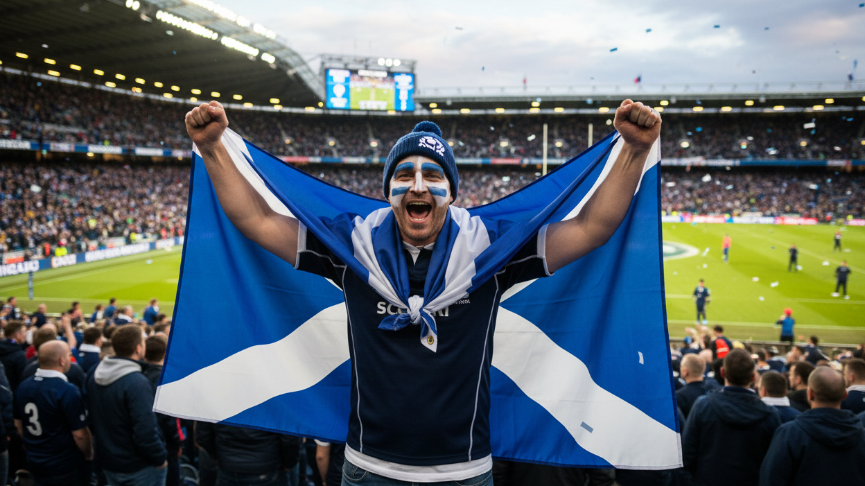 Why Scotland Changed the Blue on the Saltire to Pantone 300