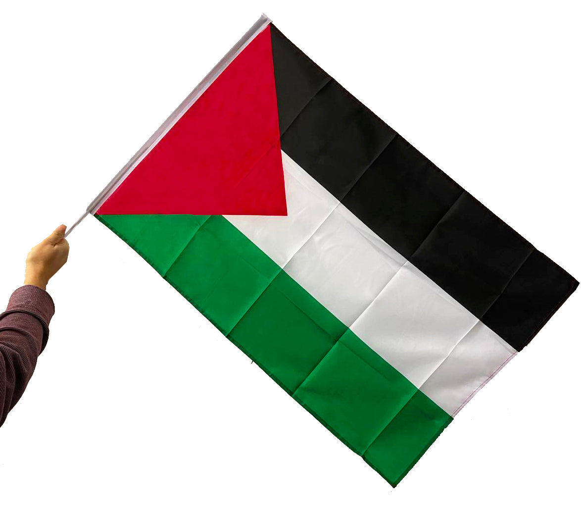 palestine flag in stock with free delivery.