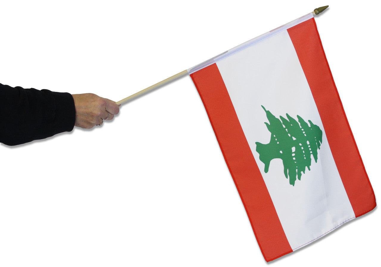 lebanon flag in stock with free delivery.