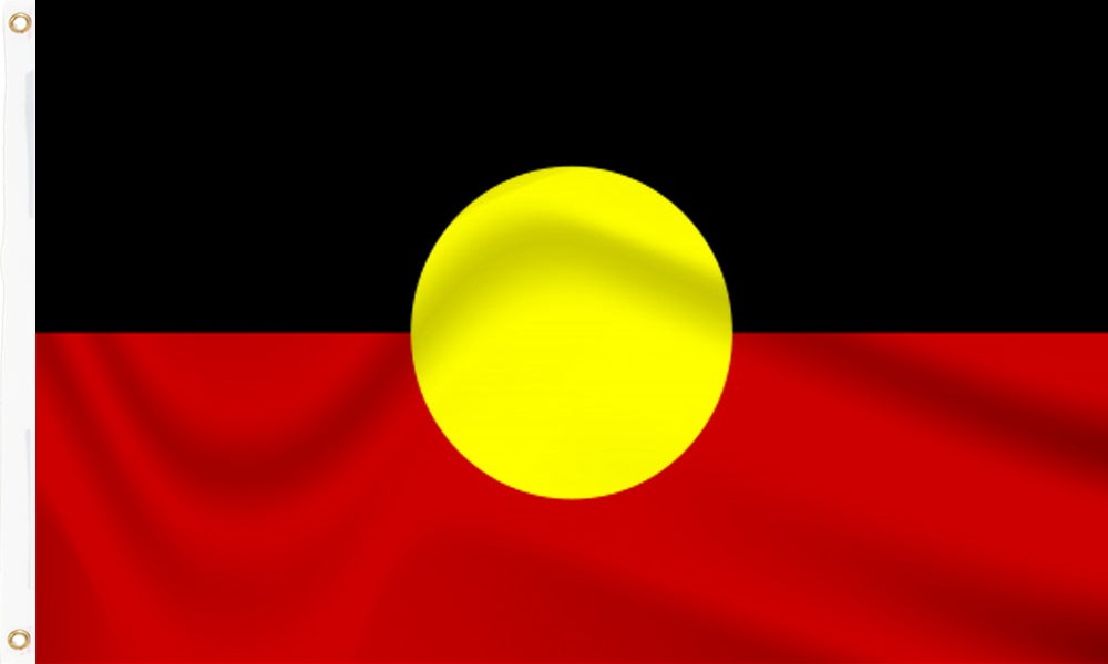 Buy aboriginal flag online. Premium polyester for indoor or outdoor use.