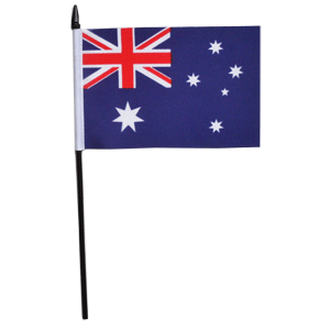 Western Australia Desk Flag 5x8 Inches - AZ FLAG West Australian Sandgroper Mini Flag