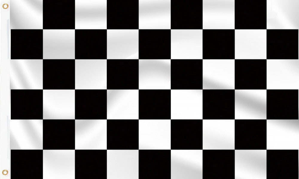Black & White Chequered Flag to buy online