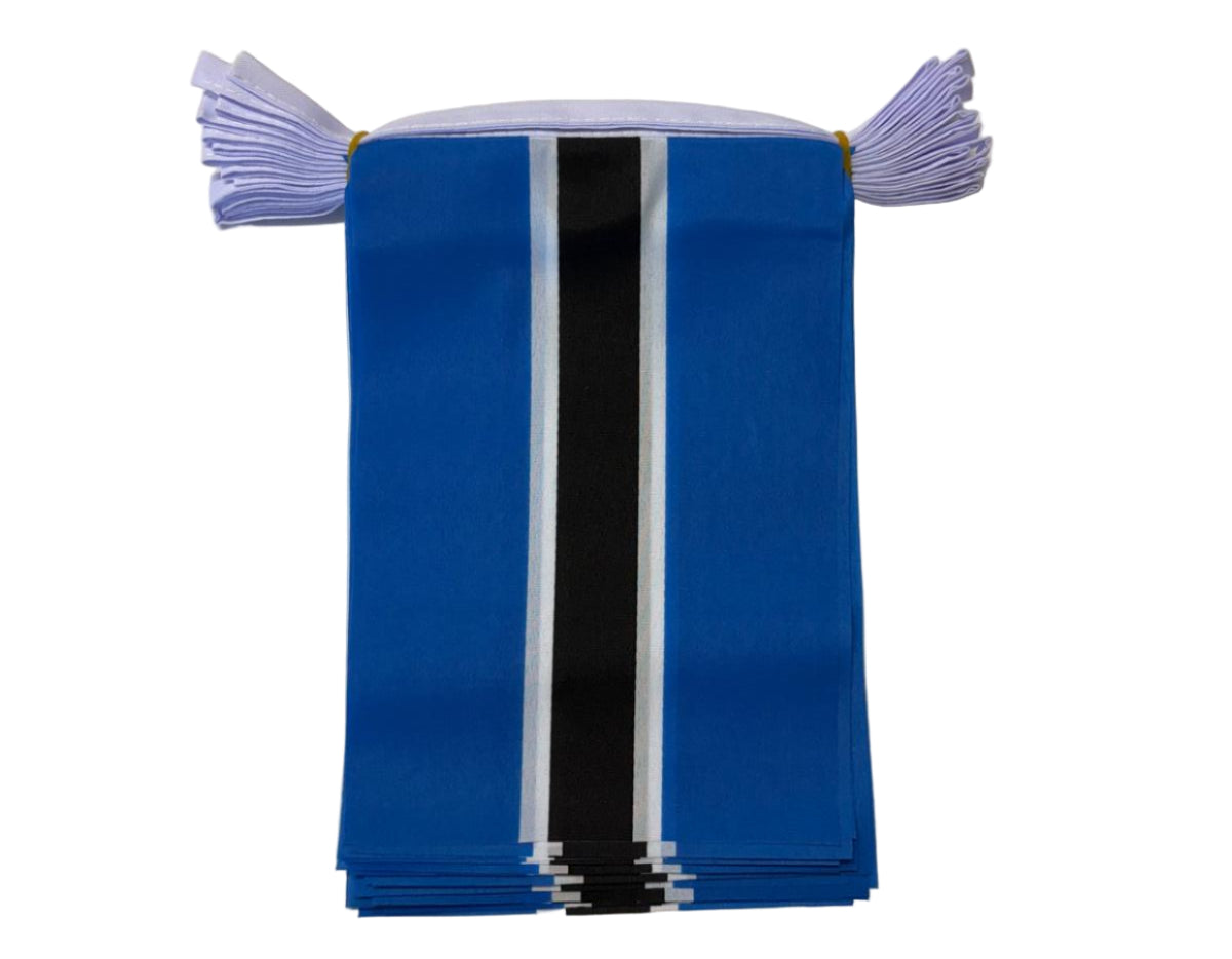 Botswana Flag Bunting
