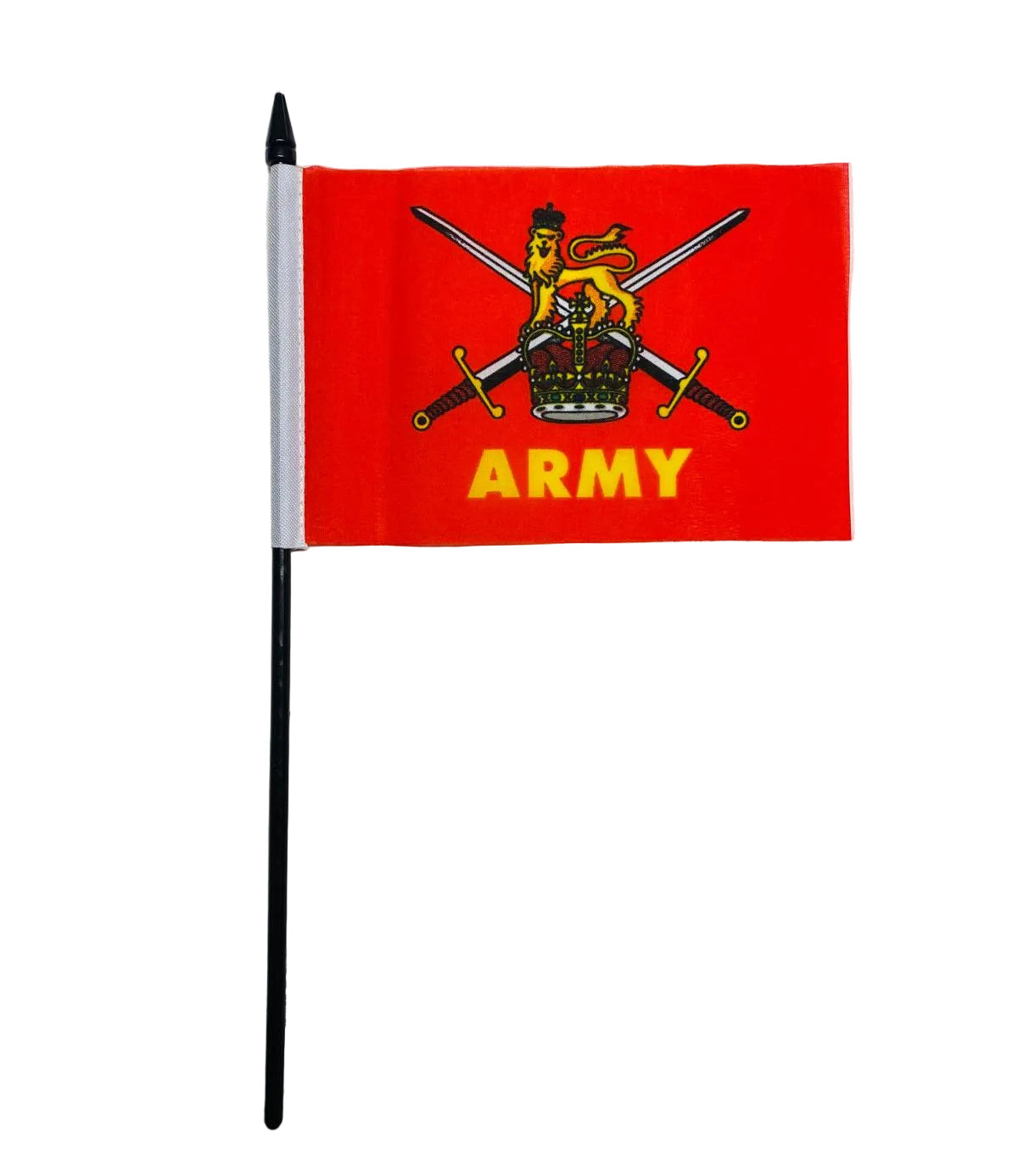 Buy british army desk flag online. Premium polyester for indoor or outdoor use.