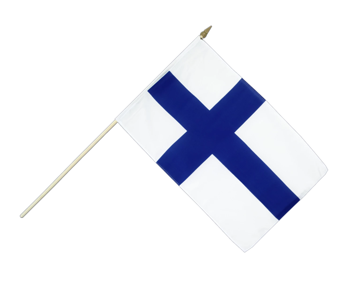 Buy finland waving flag online. Premium polyester for indoor or outdoor use.