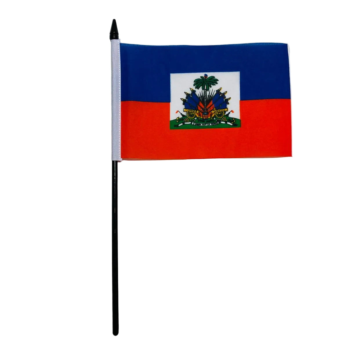 Buy haiti desk flag online. Decoration for World Cup 2026.