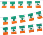 Ireland Bunting with Shamrock