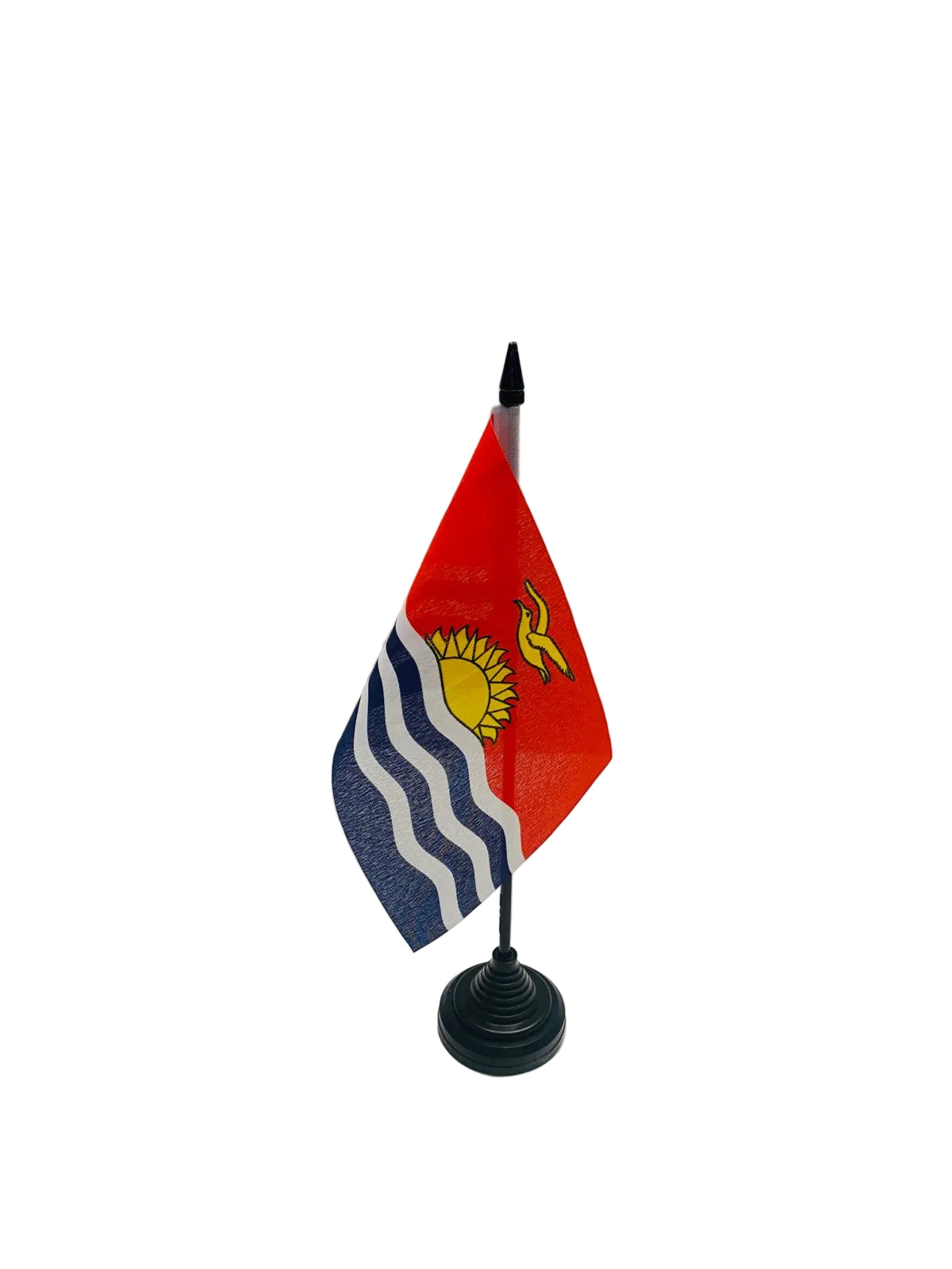 kiribati desk flag, made from premium polyester, for sale.