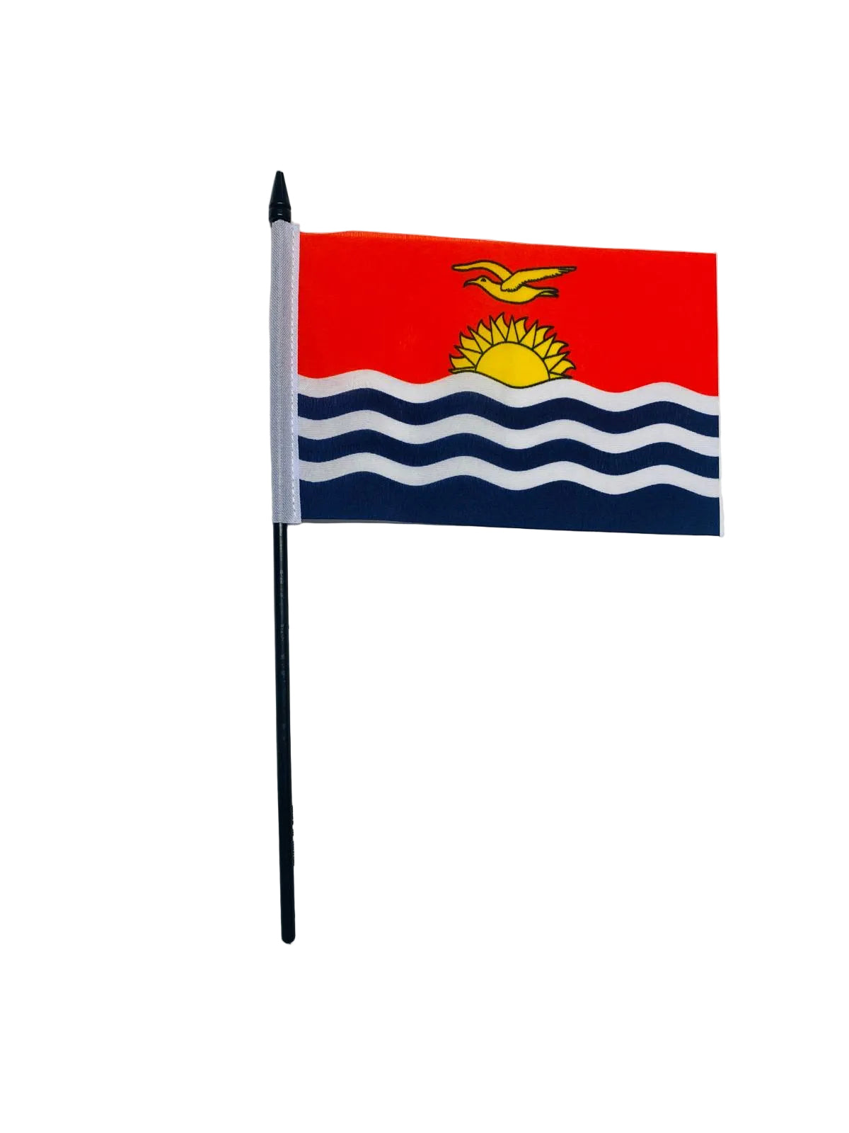 Buy kiribati desk flag online. Premium polyester for indoor or outdoor use.