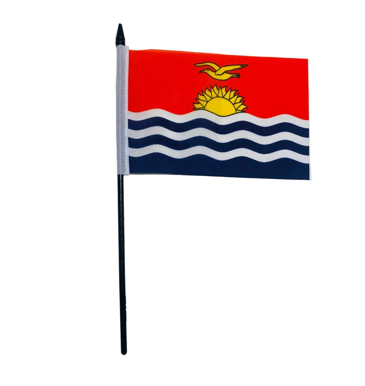 Buy kiribati desk flag online. Premium polyester for indoor or outdoor use.