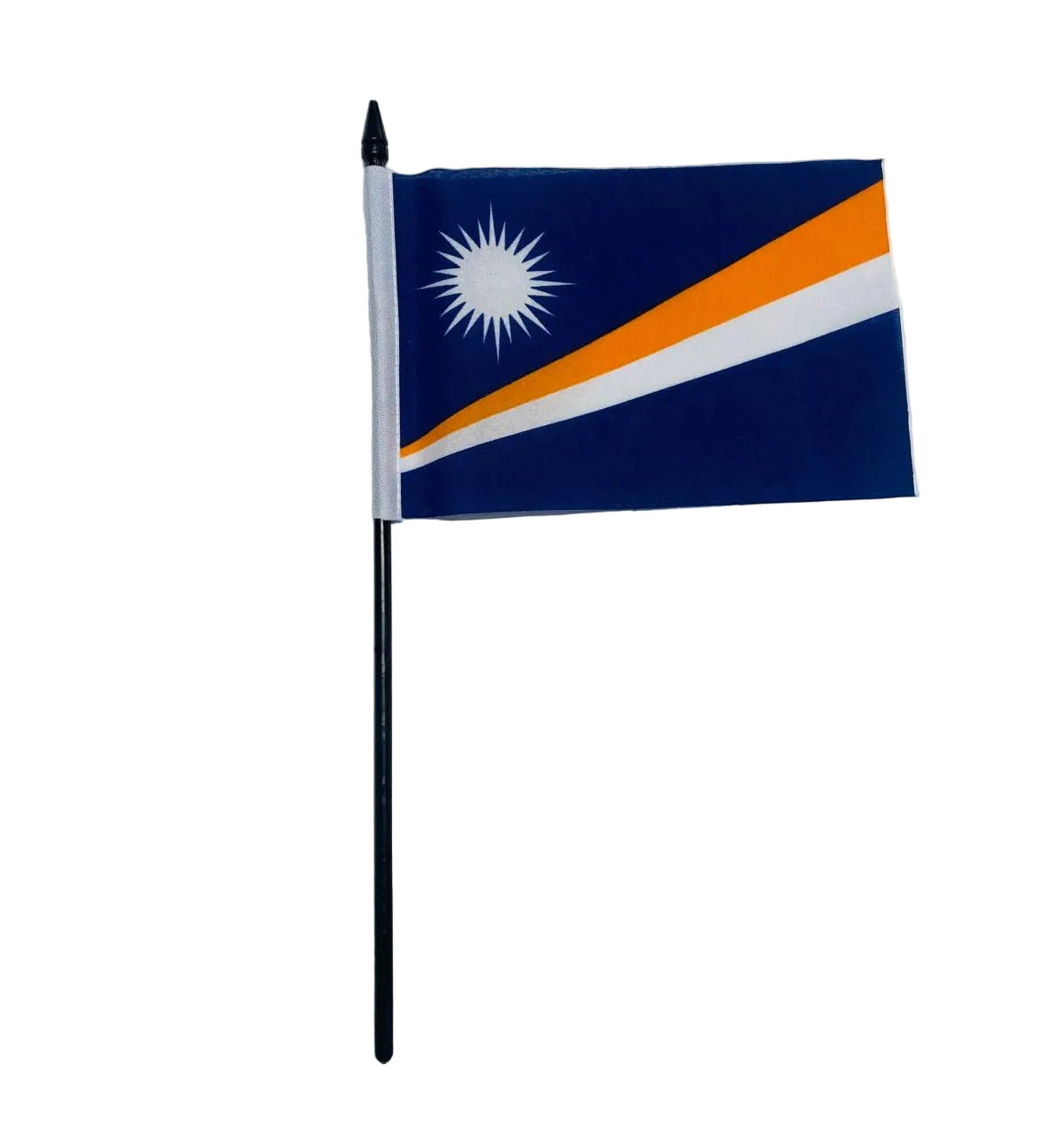 Buy marshall islands desk flag online. Premium polyester for indoor or outdoor use.