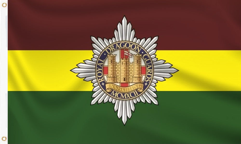 Buy royal dragoon guards flag online. Premium polyester for indoor or outdoor use.