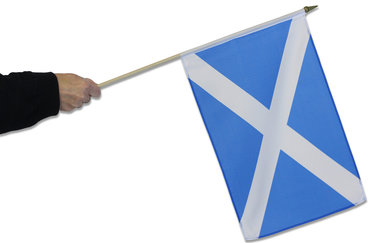 Buy scotland st andrews cross official waving flag online. Decoration for World Cup 2026.