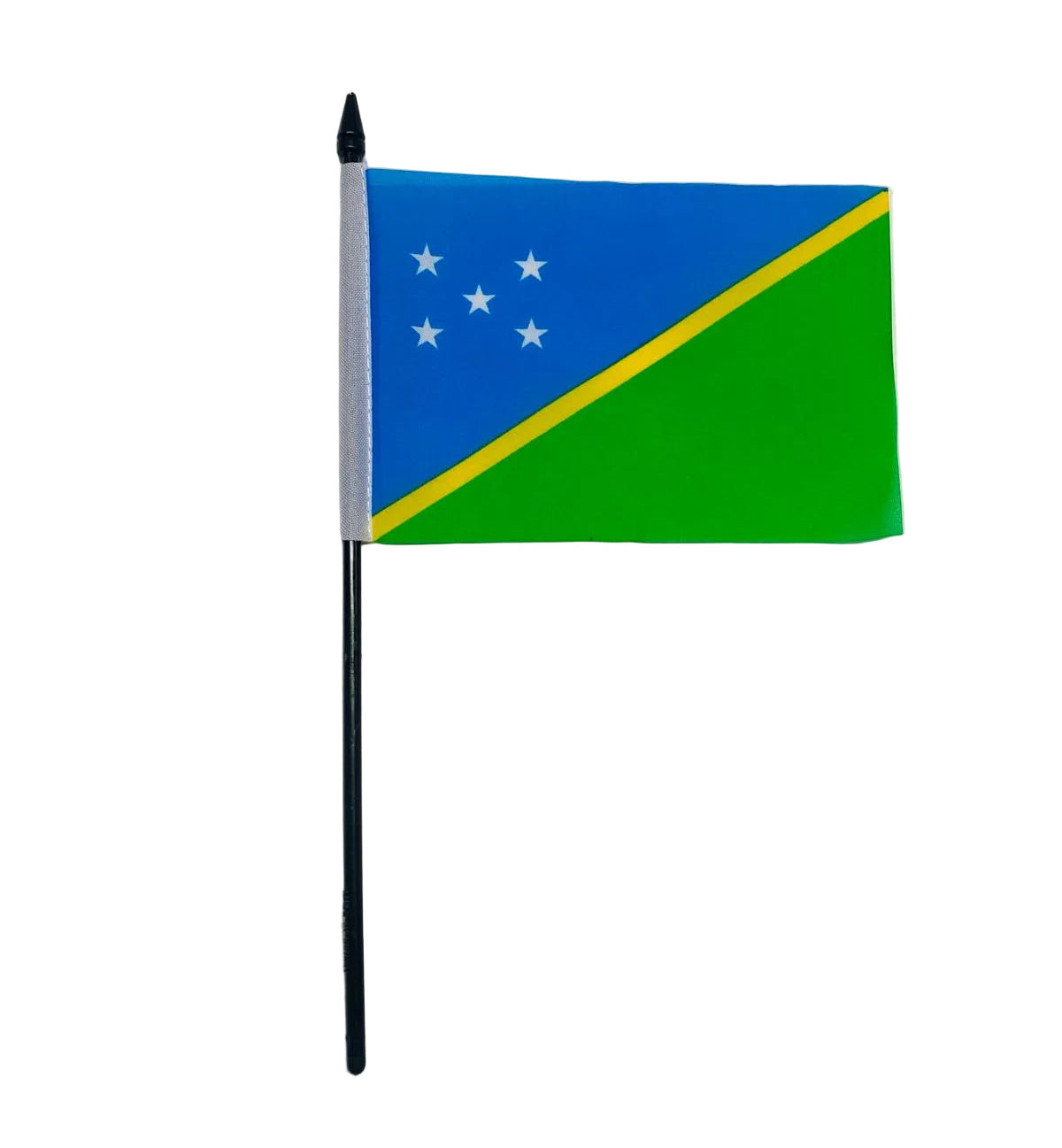 Buy solomon islands desk flag online. Premium polyester for indoor or outdoor use.