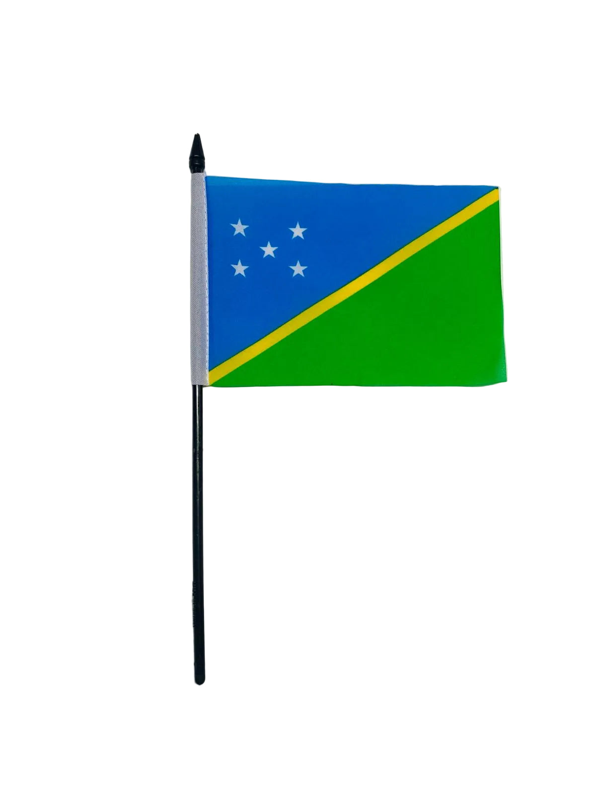 Buy solomon islands desk flag online. Premium polyester for indoor or outdoor use.