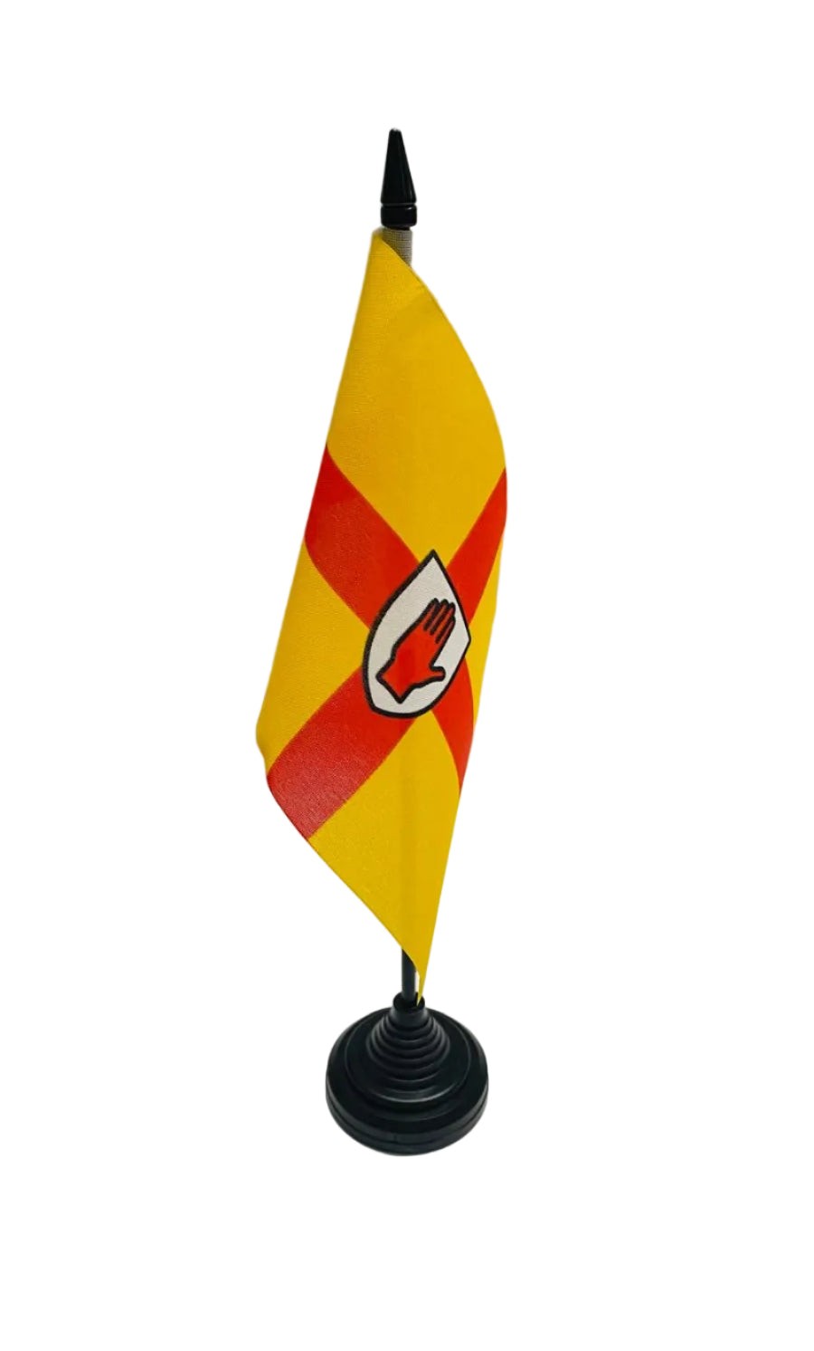 ulster desk table flag, made from premium polyester, for sale.