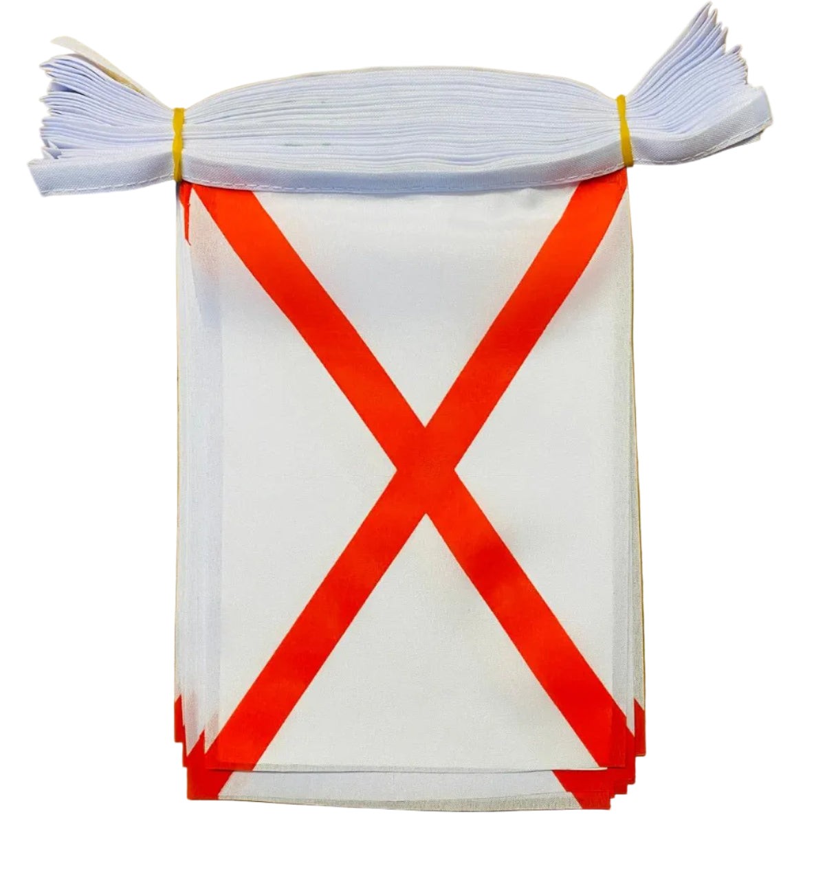 Buy st patricks cross bunting online. Premium polyester for indoor or outdoor use.