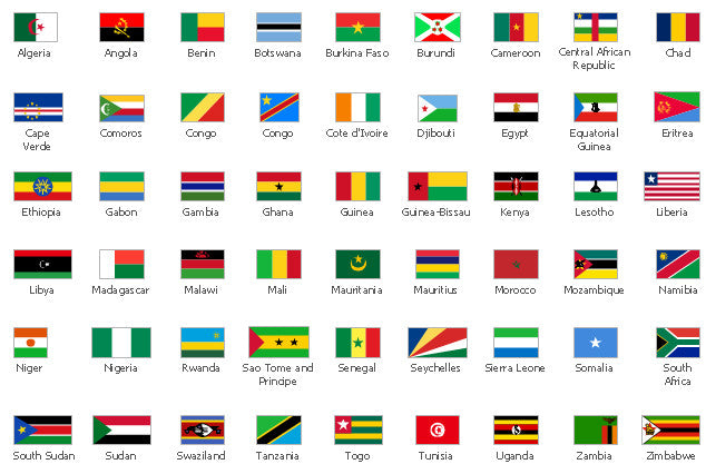 African Nations 54 Flag Pack
