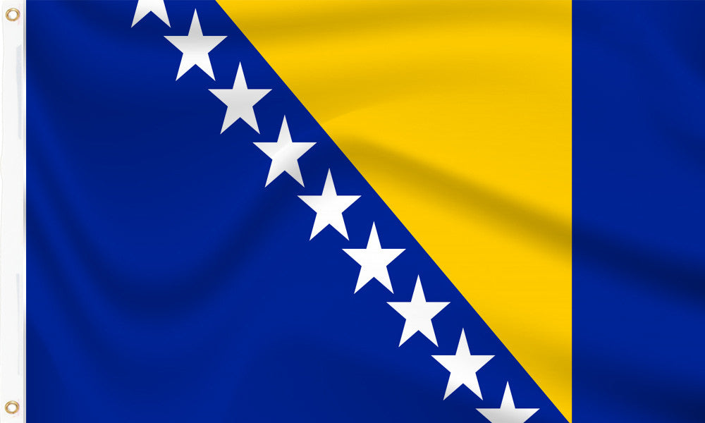 Bosnia Flag Premium Polyester National Flags UK Fast Delivery bosnia-flag-premium-polyester-national-flags-uk-fast-delivery