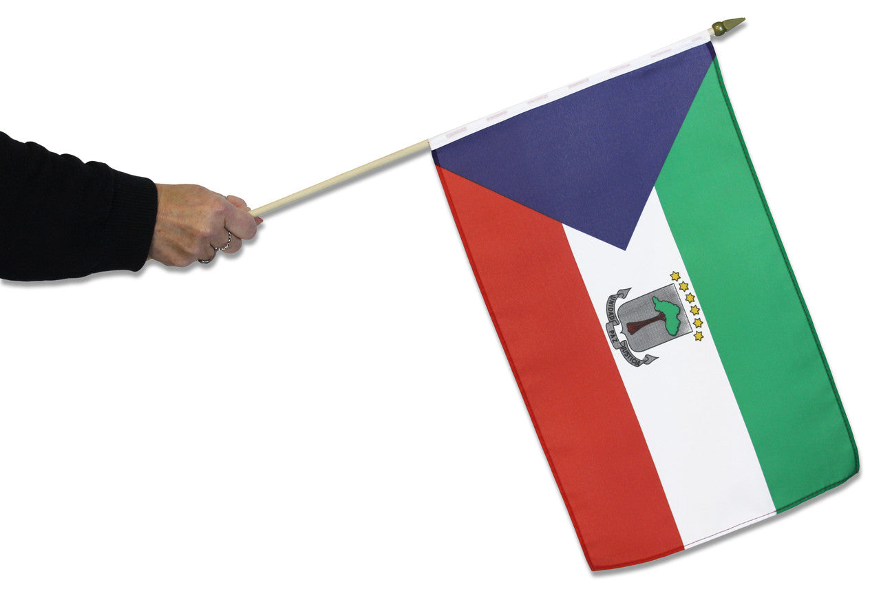 Buy equatorial guinea waving flag online. Premium polyester for indoor or outdoor use.