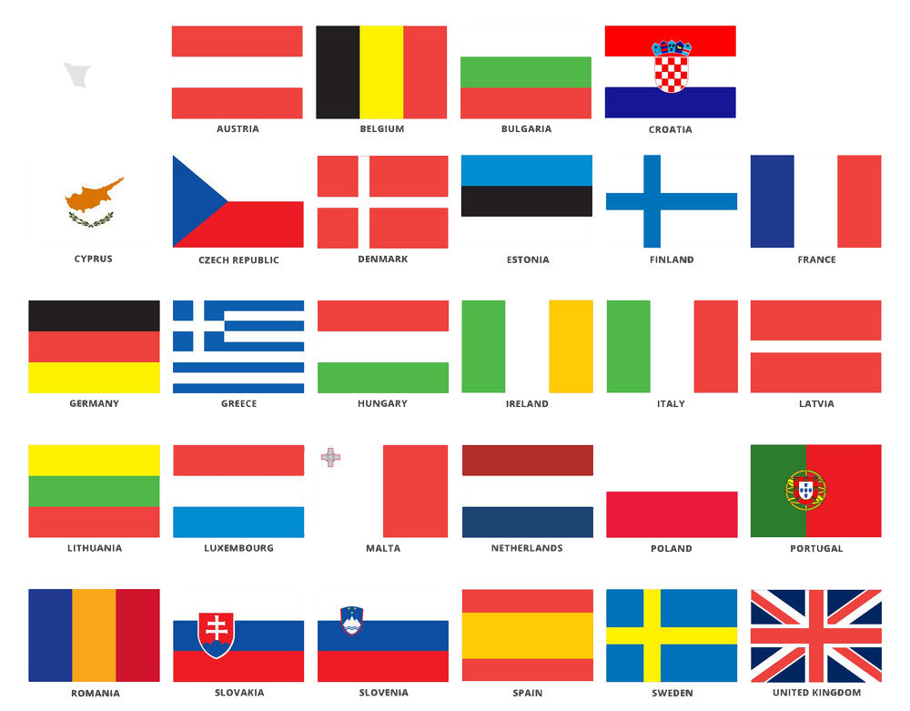 European Nations Flags