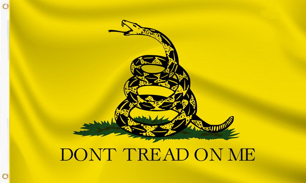Buy gadsden flag online. Premium polyester for indoor or outdoor use.
