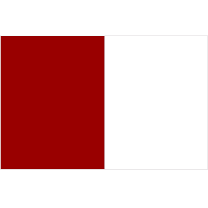 Galway / Westmeath Flag (Maroon and White)