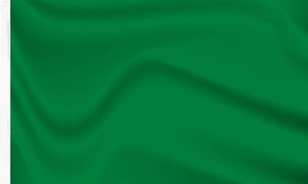 Green Flag with sleeve to buy online