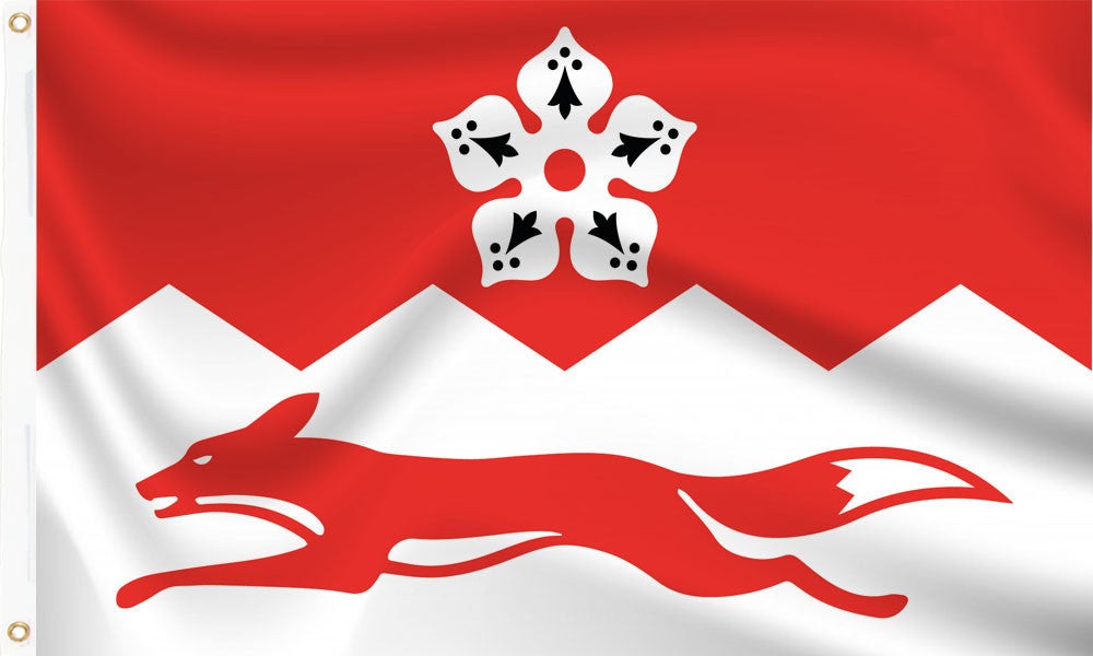 Buy leicestershire flag 1 online. Premium polyester for indoor or outdoor use.