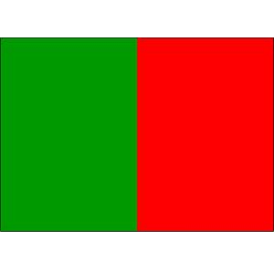 Mayo Flag (Green and Red)