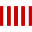 Red & White Striped Flag