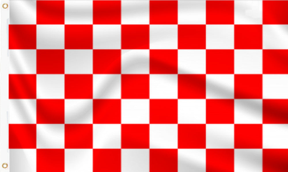 Red and White check flag to buy online