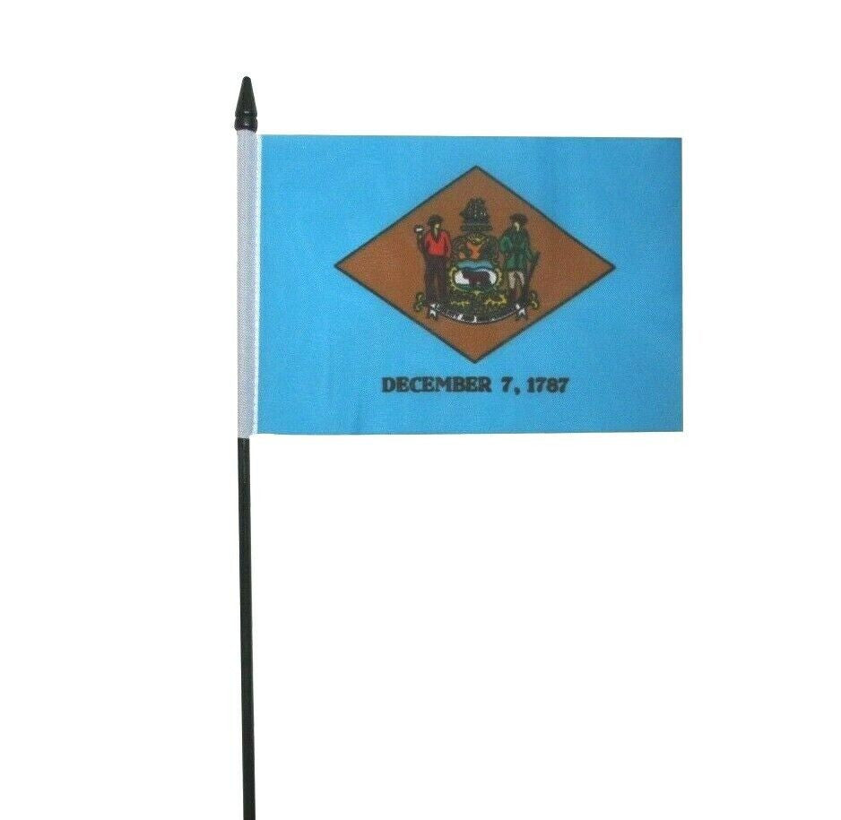 Delaware desk and table flag