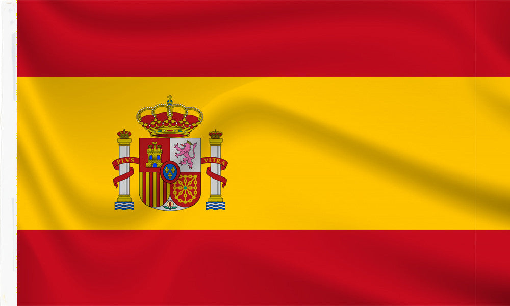Buy Spanish flag with sleeve for sale online