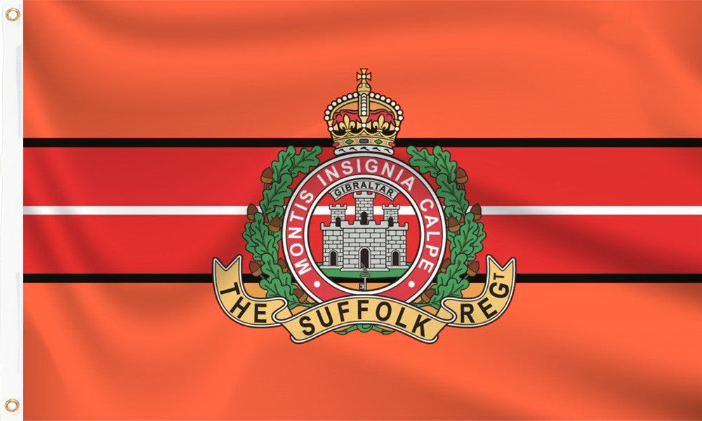 Buy the suffolk regiment flag online. Premium polyester for indoor or outdoor use.