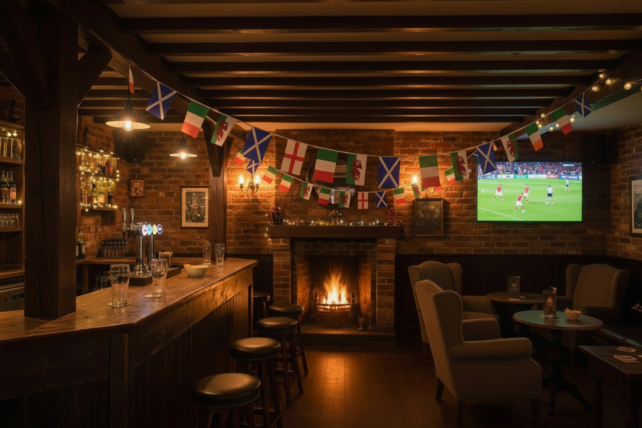 Six Nations 2026: Transform Your Rugby Club, Pub or Bar with Premium Flags
