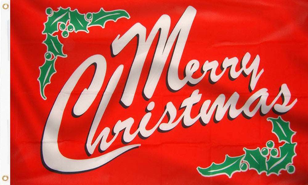 Merry Christmas Flag