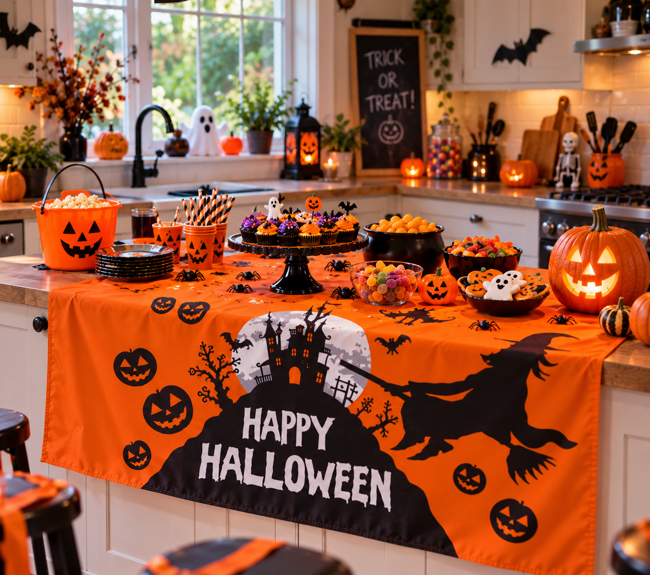 Buy Halloween Flags and Bunting for Spooky Celebrations