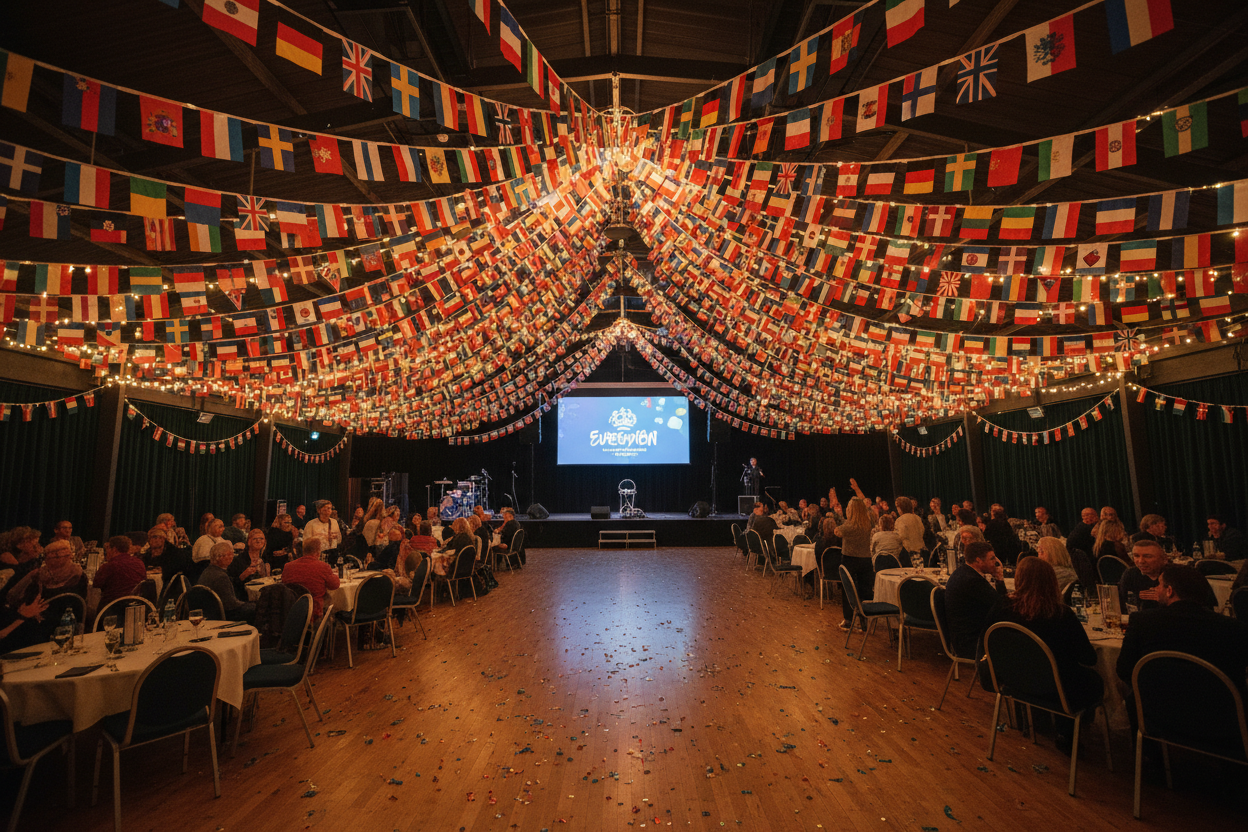 Eurovision Party Ideas: Create the Ultimate Atmosphere with Flags and Bunting
