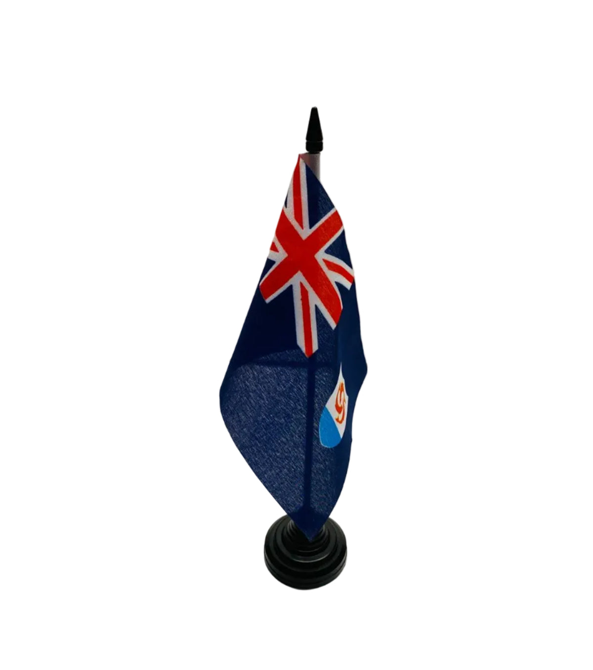 anguilla desk flag, made from premium polyester, for sale.