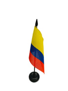 colombia desk flag, made from premium polyester, for sale.