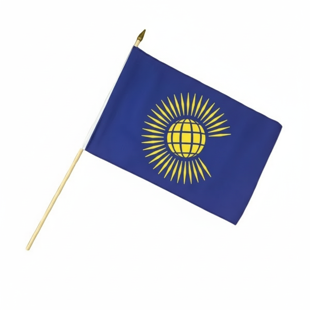 Commonwealth Waving Flag