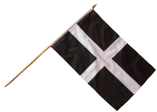 Cornwall Waving Flag On Stick