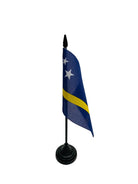 curacao desk table flag, made from premium polyester, for sale.