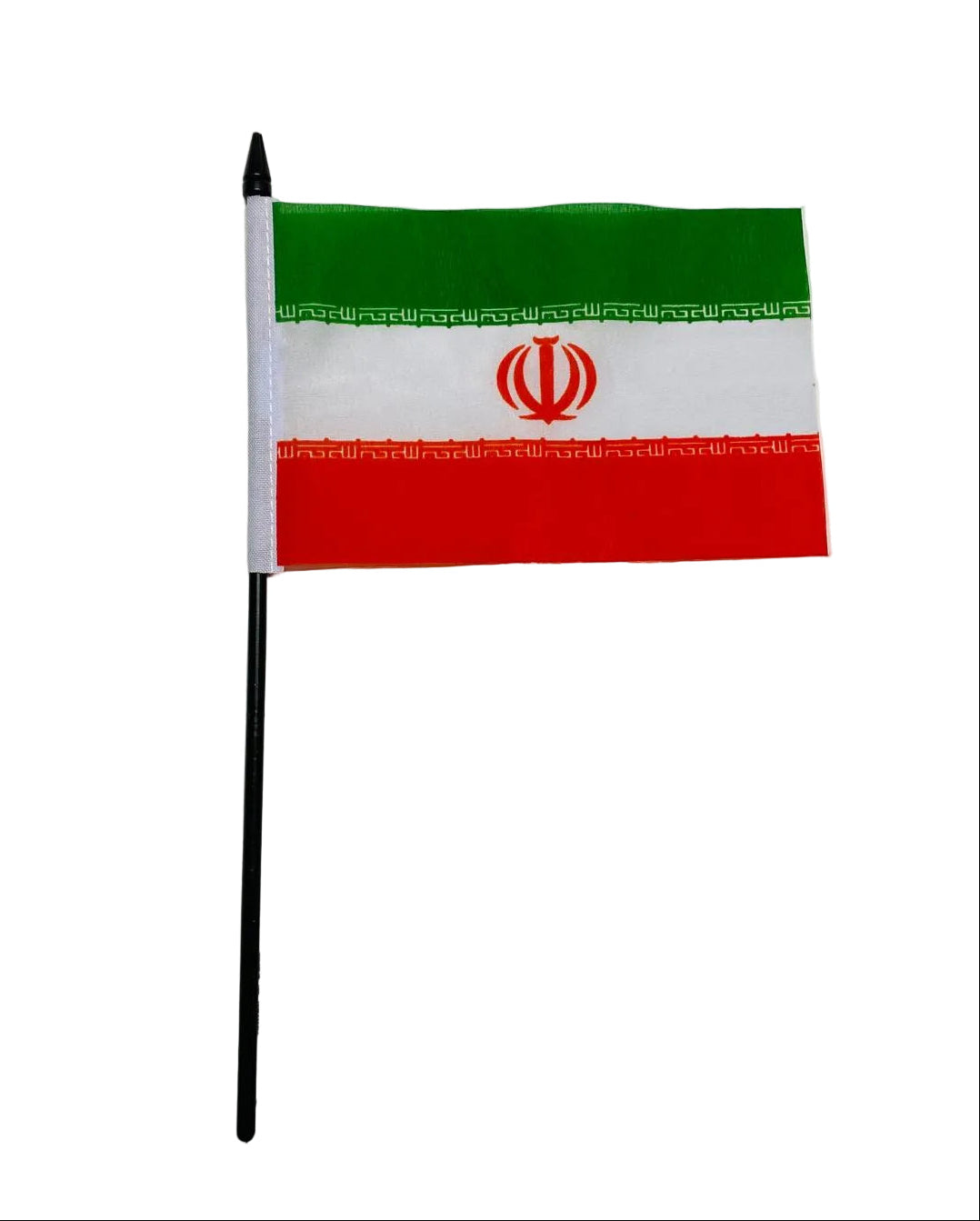 Buy iran desk flag online. Decoration for World Cup 2026.