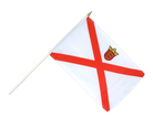 Jersey Waving Flag On A Stick