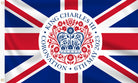 King Charles III (Official Logo) Coronation Flag