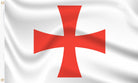 Knights Templar Red Cross Masonic Cross Flag