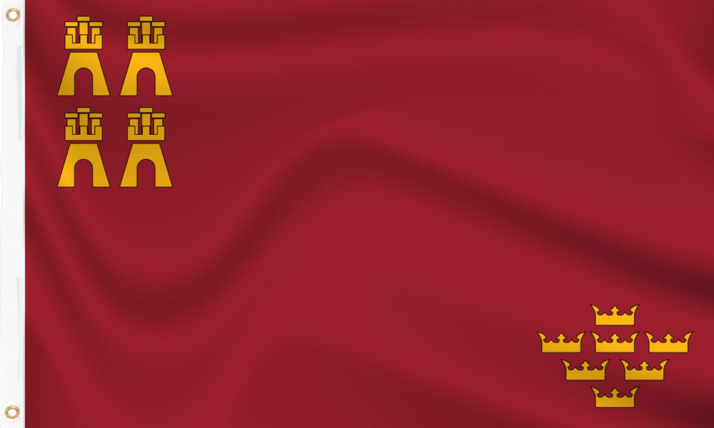 Buy murcia flag online. Premium polyester for indoor or outdoor use.