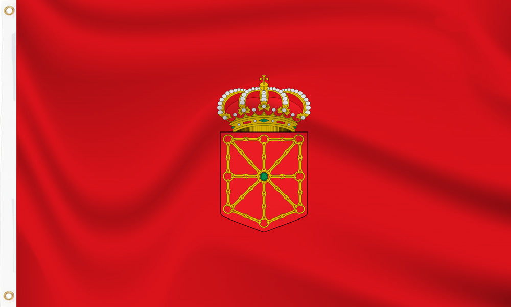 Buy navarre flag online. Premium polyester for indoor or outdoor use.